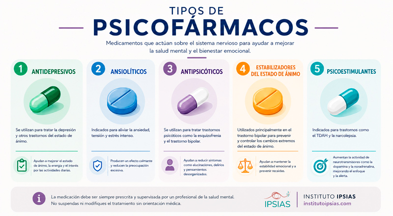 Qué son los psicofármacos: tipos, funciones y cuándo son necesarios qué son los psicofármacos